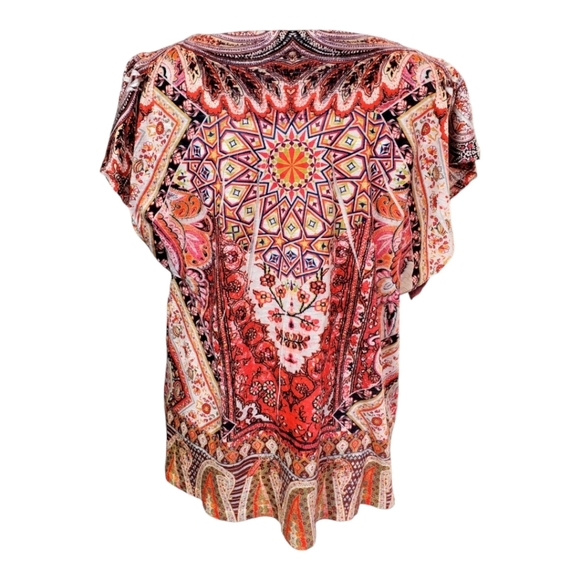 Live and Let Live Multi- Colored Blouse - Picture 4 of 4